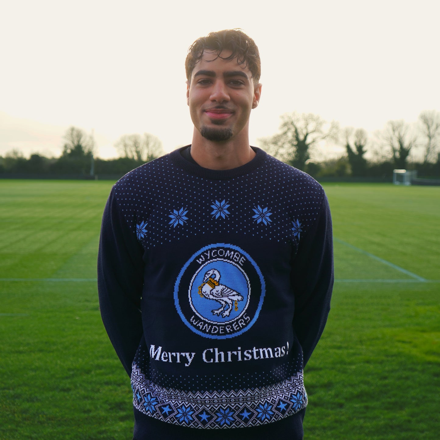 WWFC Woven Christmas Jumper