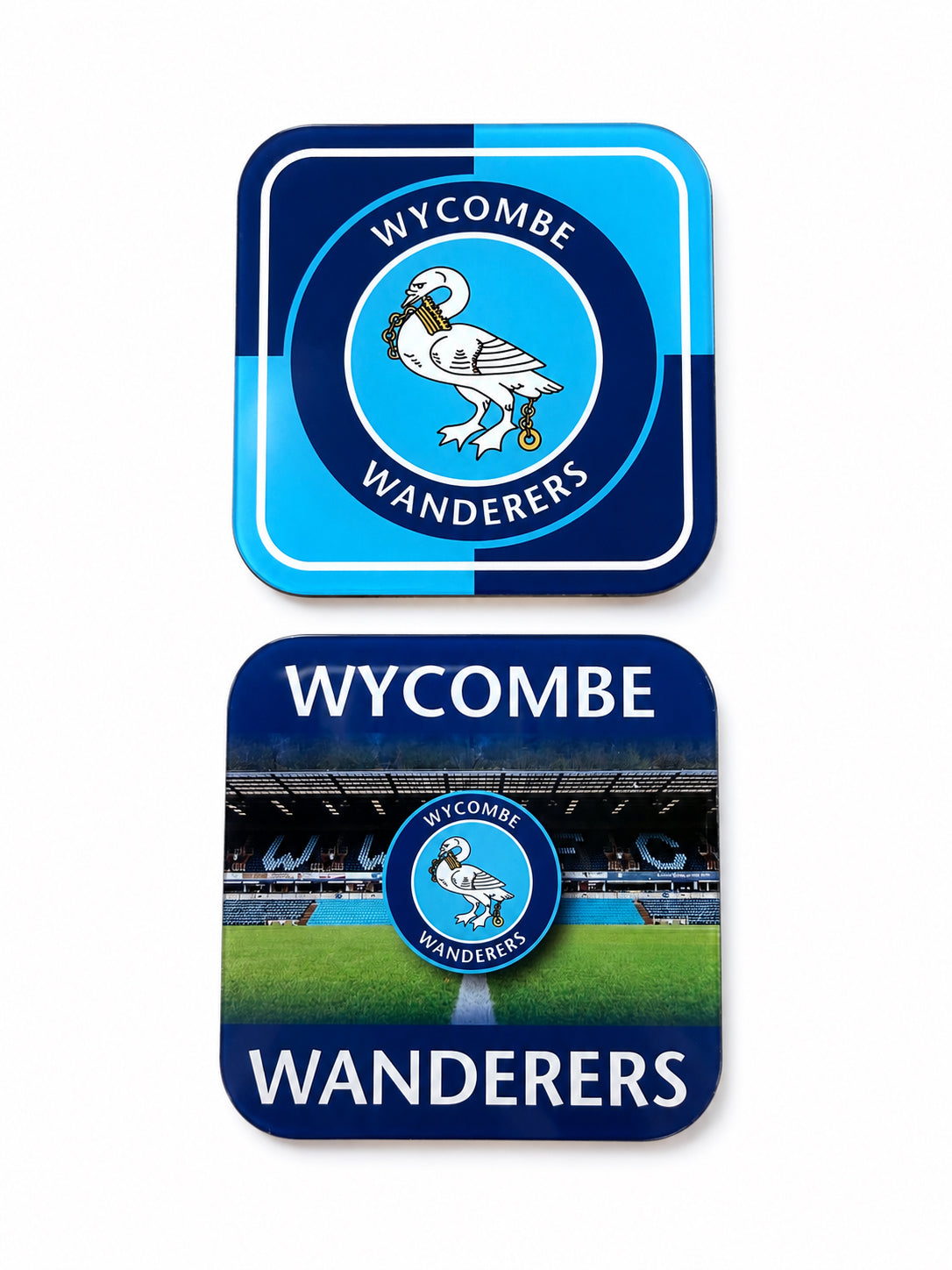 Wycombe Wanderers Twin Pack Coasters