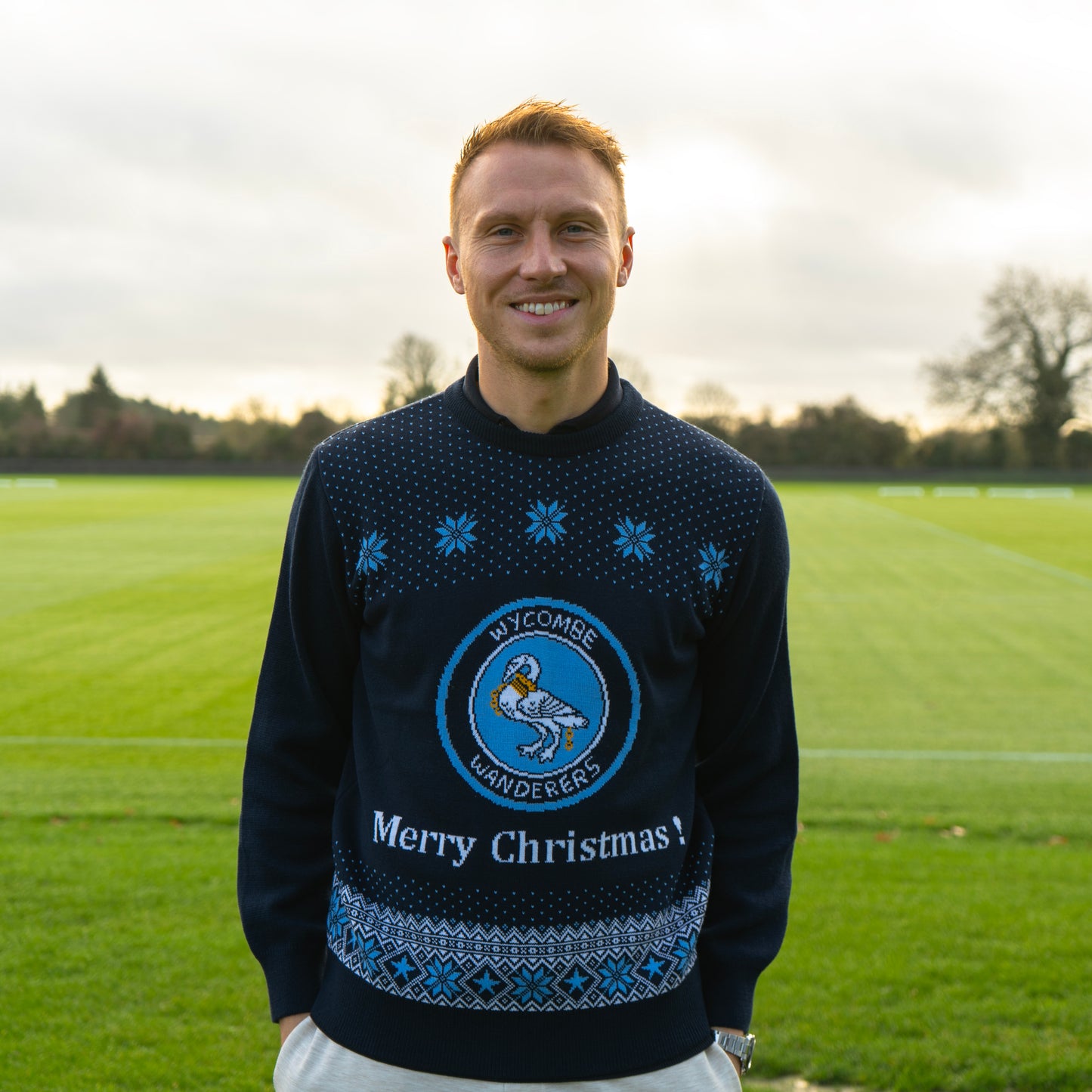 WWFC Woven Christmas Jumper