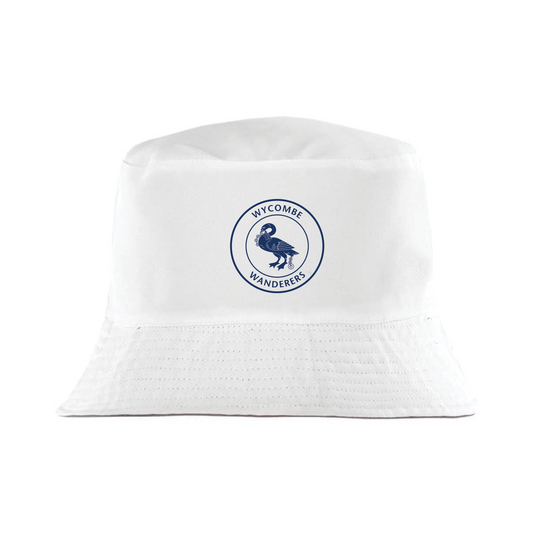 WWFC Crest Bucket Hat - White