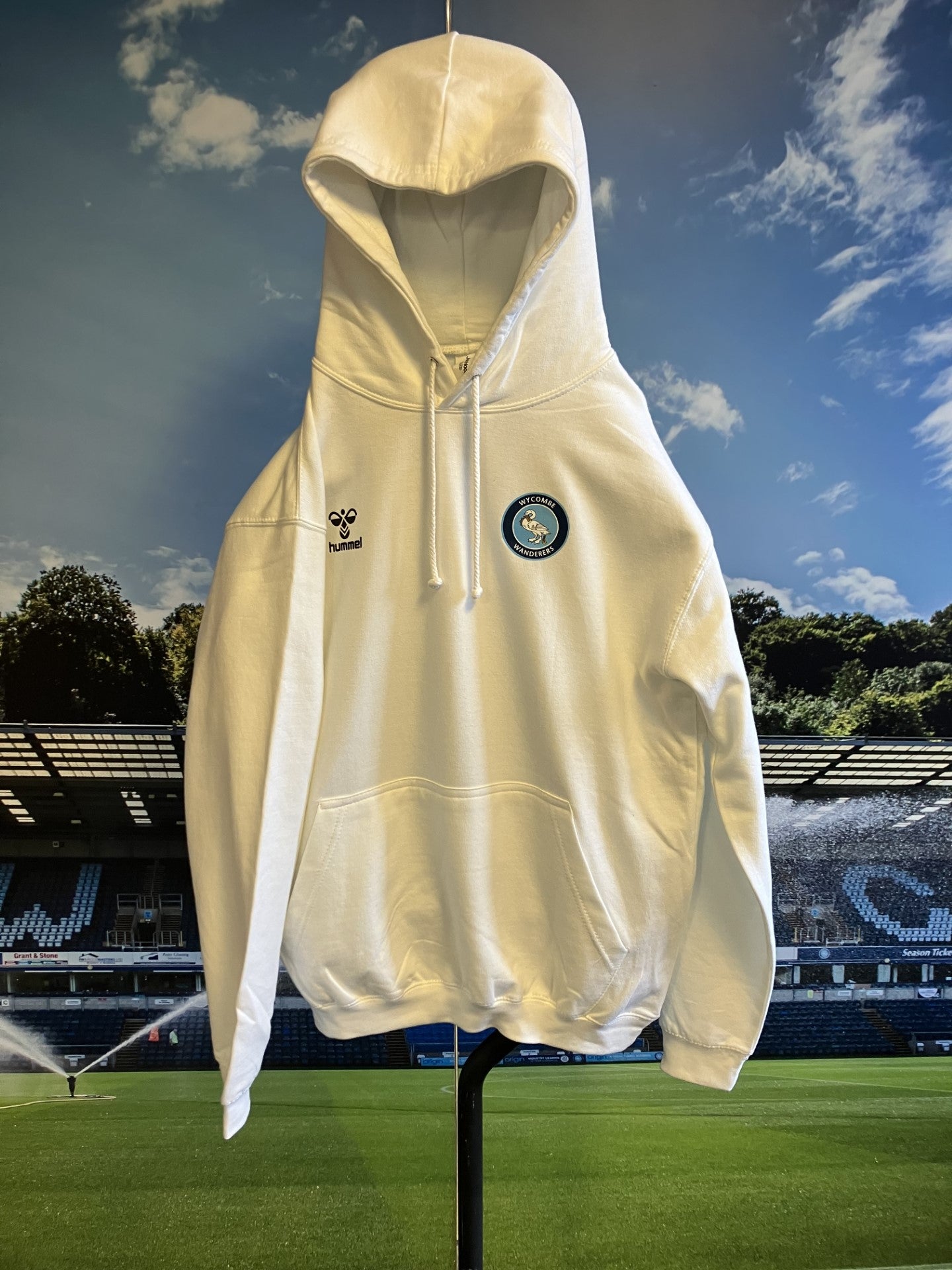 Kids White Hummel Casual Hoodie